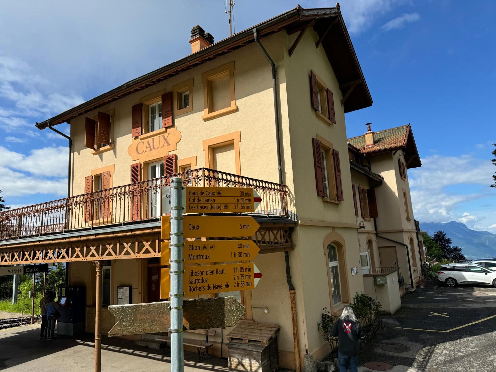 Hotel Buffet De La Gare Montreux Zewnętrze zdjęcie