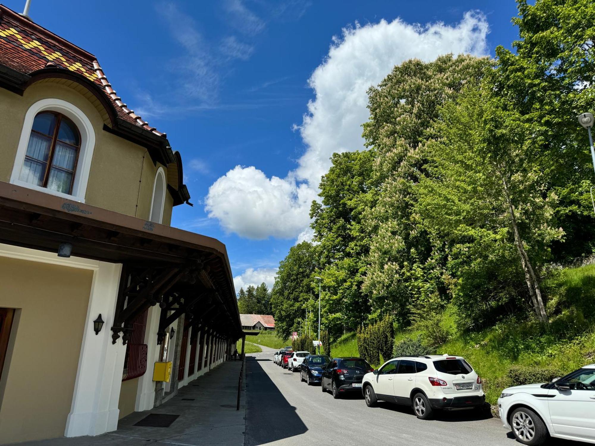 Hotel Buffet De La Gare Montreux Zewnętrze zdjęcie