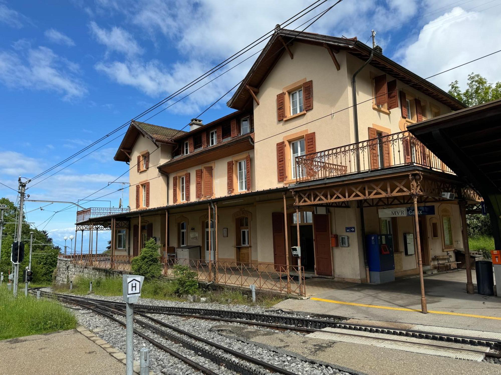 Hotel Buffet De La Gare Montreux Zewnętrze zdjęcie