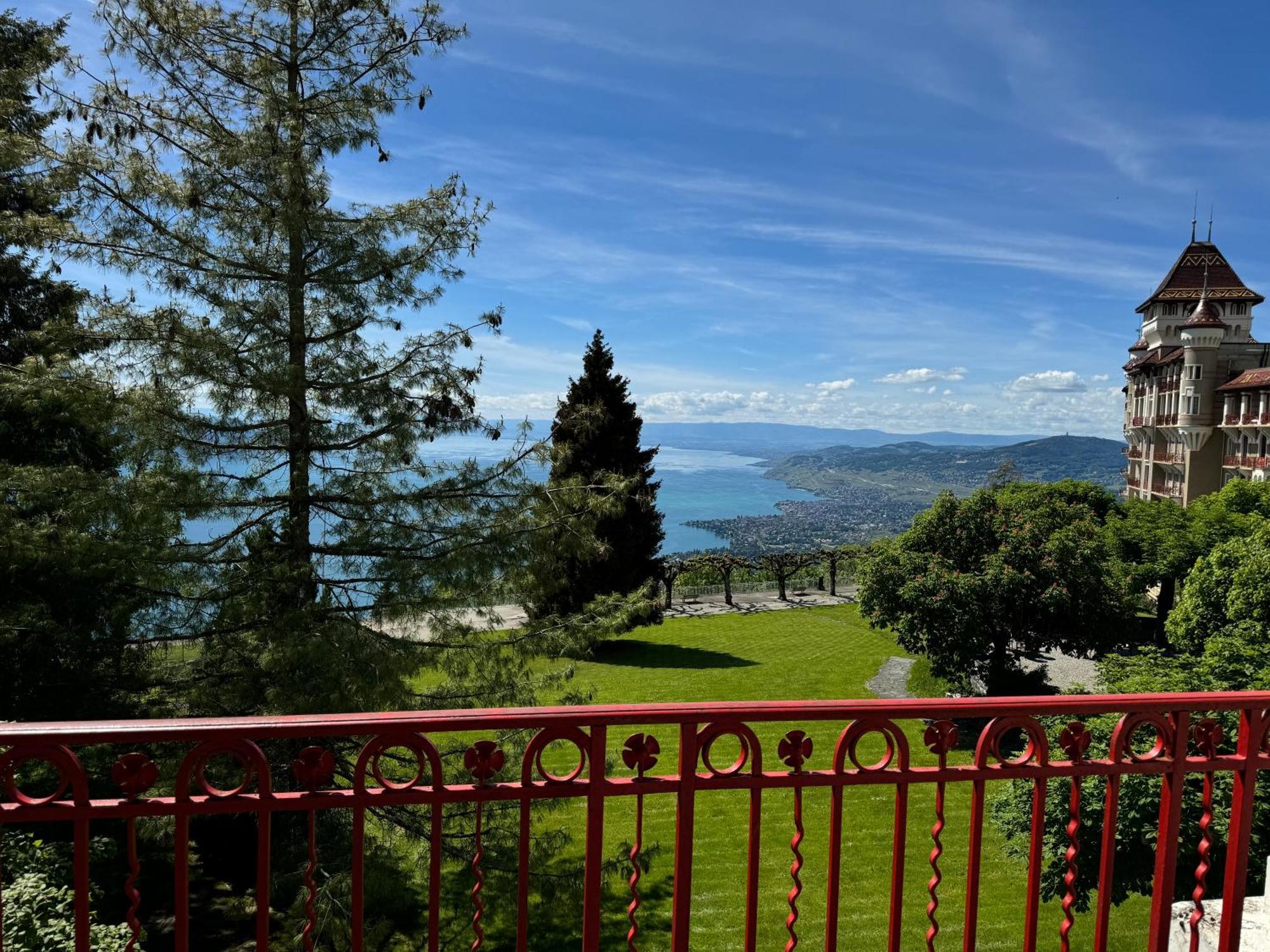 Hotel Buffet De La Gare Montreux Zewnętrze zdjęcie